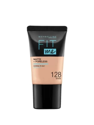 Maybelline New York Fit Me Foundation 128 Warm Nude 18ml