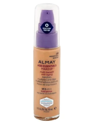 Almay Age Essentials Multi Benefit Make Up Foundation 150 Medium Cool