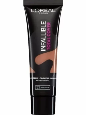 L’Oreal Infallible Total Cover Foundation 33 Cappuccino