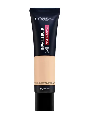 L’Oreal Paris Cover Liquid Foundation 24H Matte Cover 130 True Beige