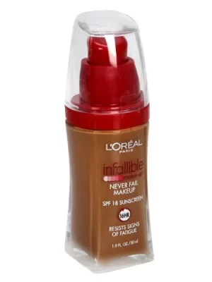 L’Oreal Paris Infallible Advanced Never Fail Makeup Foundation 624 Cocoa