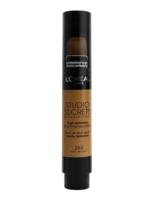 L’Oreal Studio Secrets High Definition Smoothing Foundation 263 Warm Chocolate