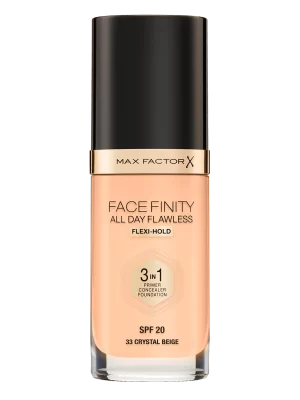 Max Factor Facefinity 3-in-1 All Day Flawless Foundation W33 Crystal Beige