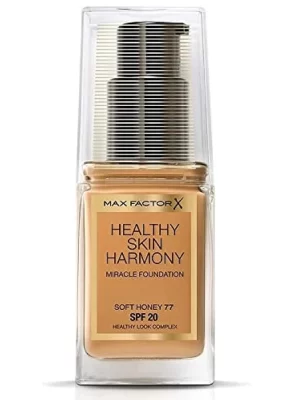 Max Factor Healthy Skin Harmony Foundation 77 Soft Honey