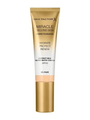 Max Factor Miracle Touch Second Skin Foundation 01 Fair