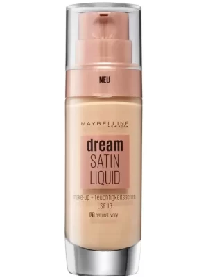 Maybelline Dream Satin Liquid Foundation 01 Natural Ivory