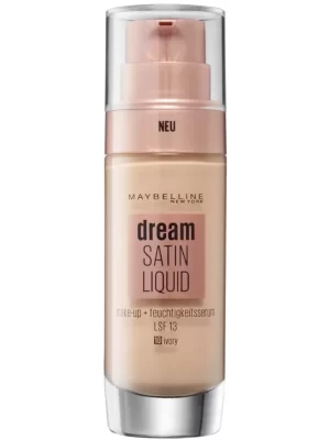 Maybelline Dream Satin Liquid Foundation 10 Ivory