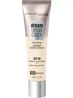 Maybelline Dream Urban Cover Foundation 100 Varm Ivory