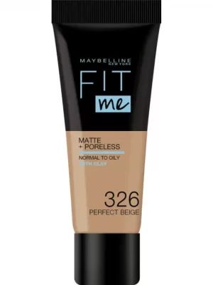 Maybelline Fit Me Matte & Poreless Foundation 326 Perfect Beige