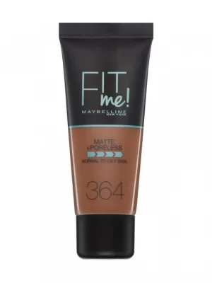 Maybelline Fit Me Matte & Poreless Foundation 364 Deep Bronze