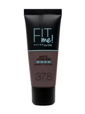 Maybelline Fit Me Matte & Poreless Foundation 378 Cool Espresso