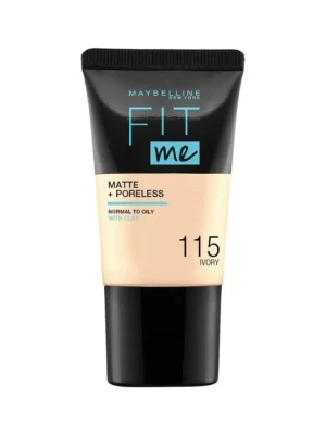 Maybelline New York Fit Me Foundation 115 Ivory 18ml