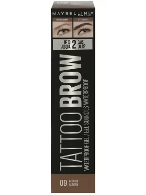 Maybelline Tattoo Brow Waterproof Gel 09 Auburn