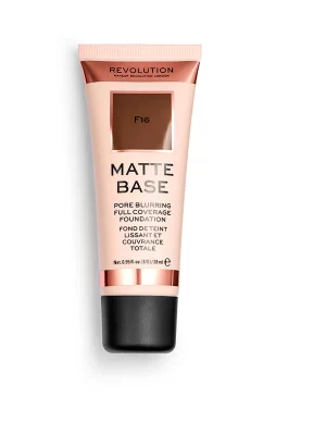 Revolution Matte Base Foundation F16