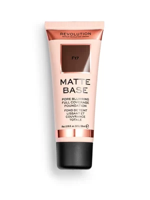 Revolution Matte Base Foundation F17