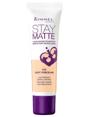 Rimmel London Stay Matte Foundation 010 Light Porcelain