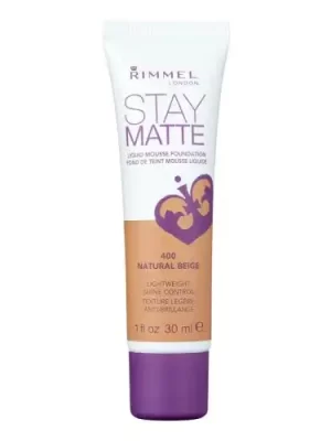 Rimmel London Stay Matte Foundation 400 Natural Beige